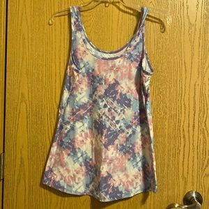 NWOT Women’s Tank Top, Size XL ,(Pink/Purple/Blue/White)